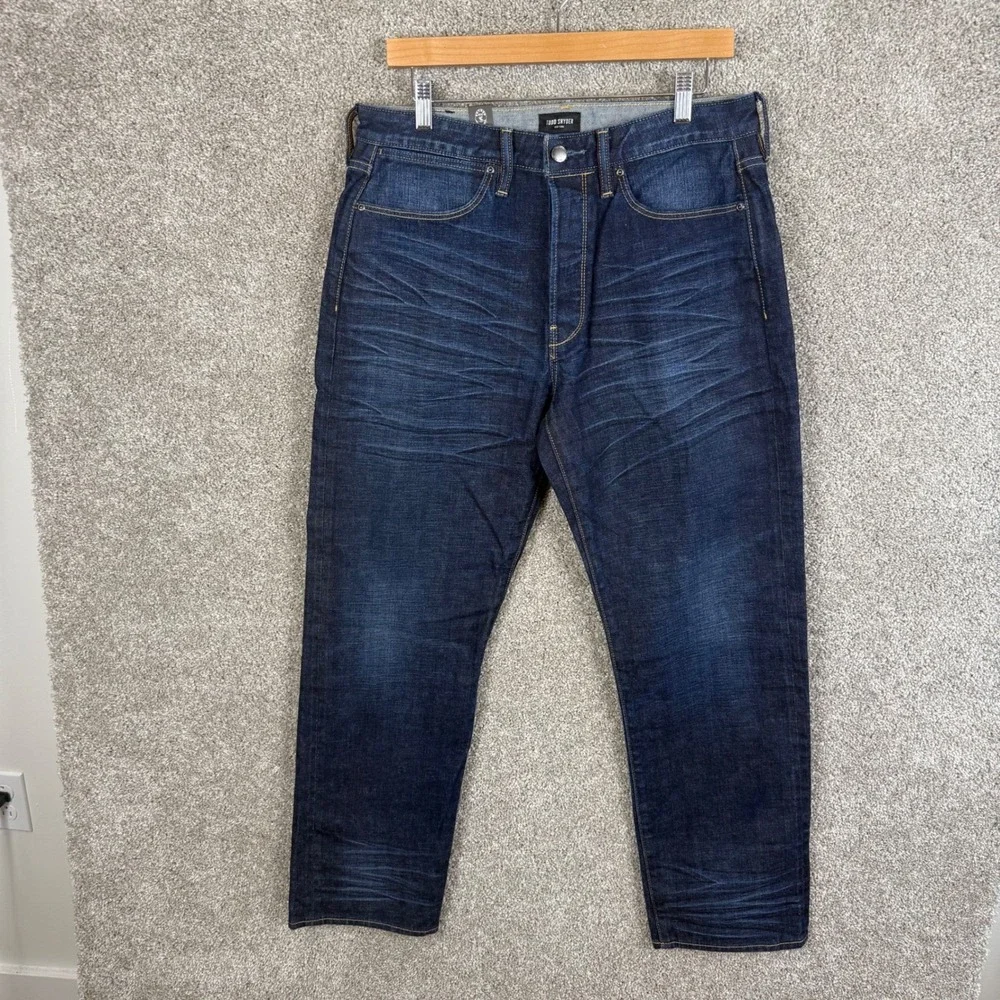 Todd Snyder Mens 32x30 Straight Fit Japanese Selvedge‎ Denim Jeans Indigo NEW